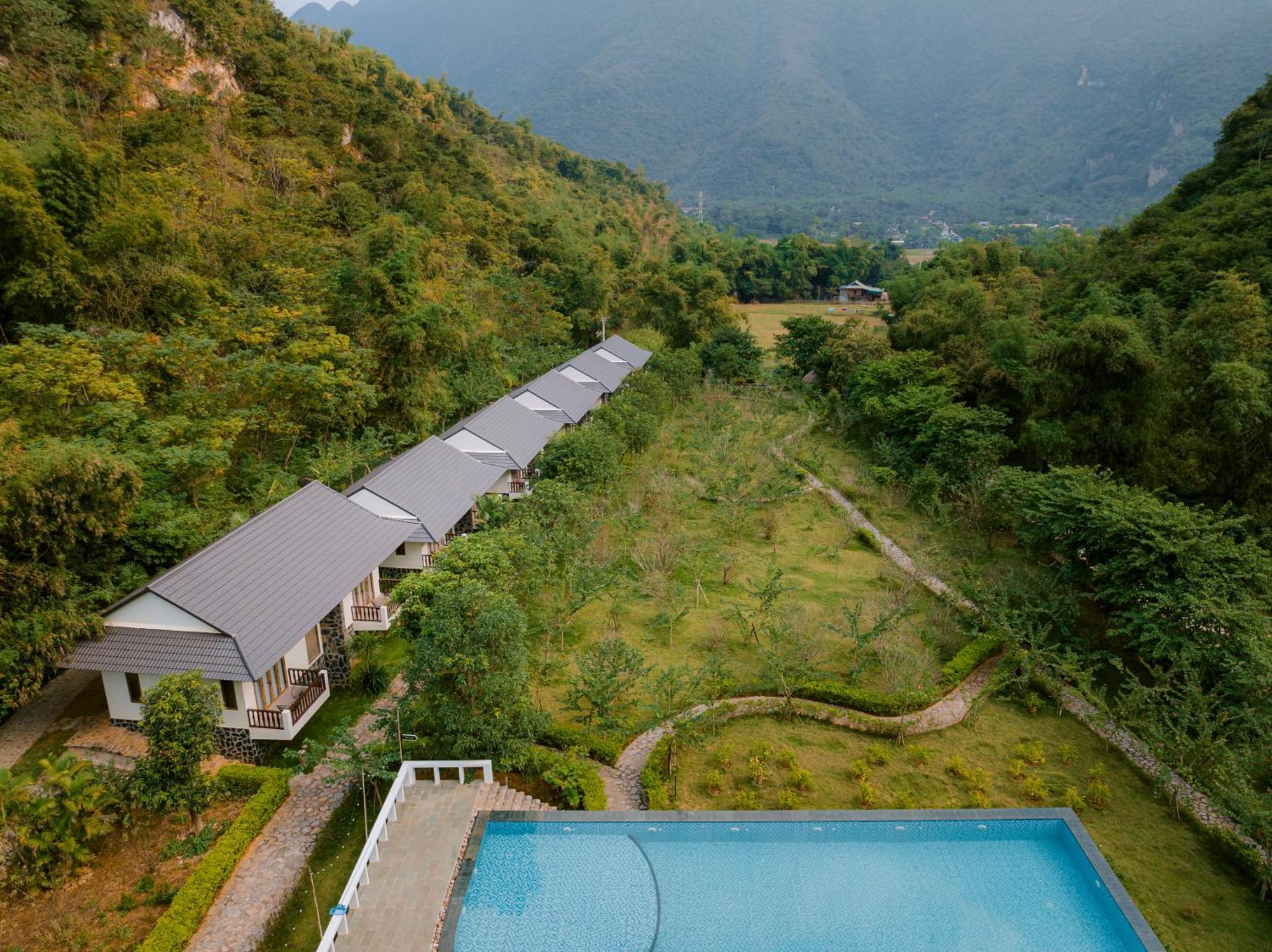 Mai Chau Mountain View Resort Exterior photo